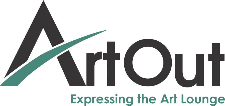 ART OUT LOGO slogan vectorial